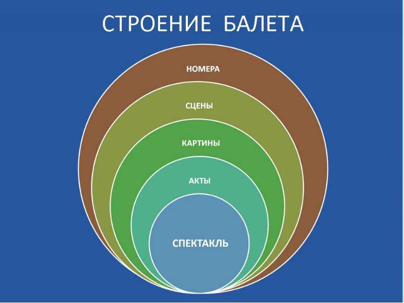 Строение балета схема