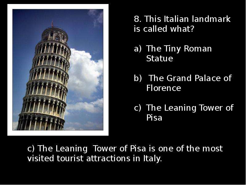 Places test. What is Pisa.