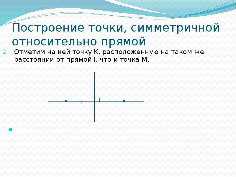 Симметричные точки координат. Построение симметричной точки относительно прямой. Точка симметричная точке относительно прямой. Координаты точки симметричной относительно прямой. Построение точки симметричной данной относительно прямой.