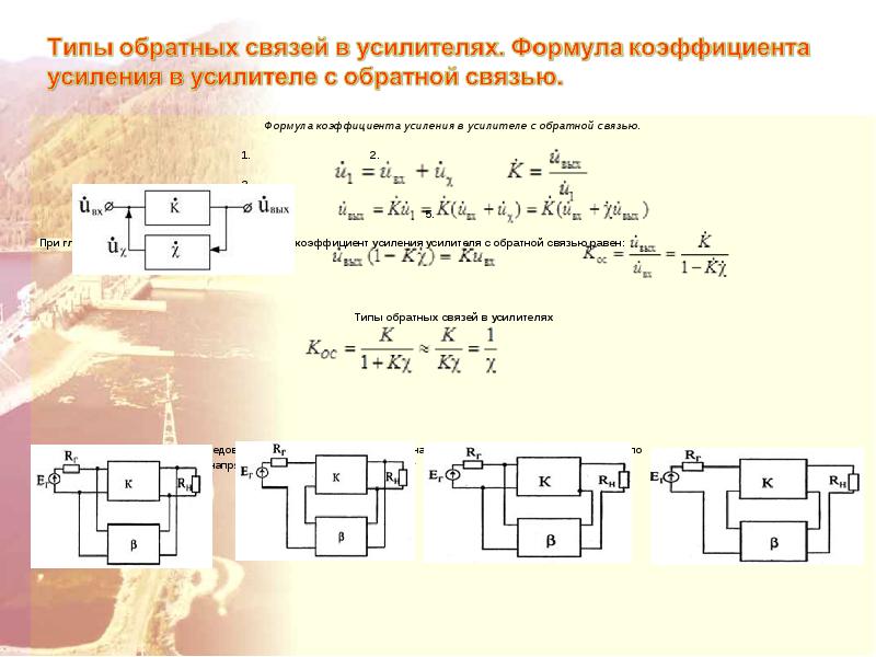 Усиление усилителя