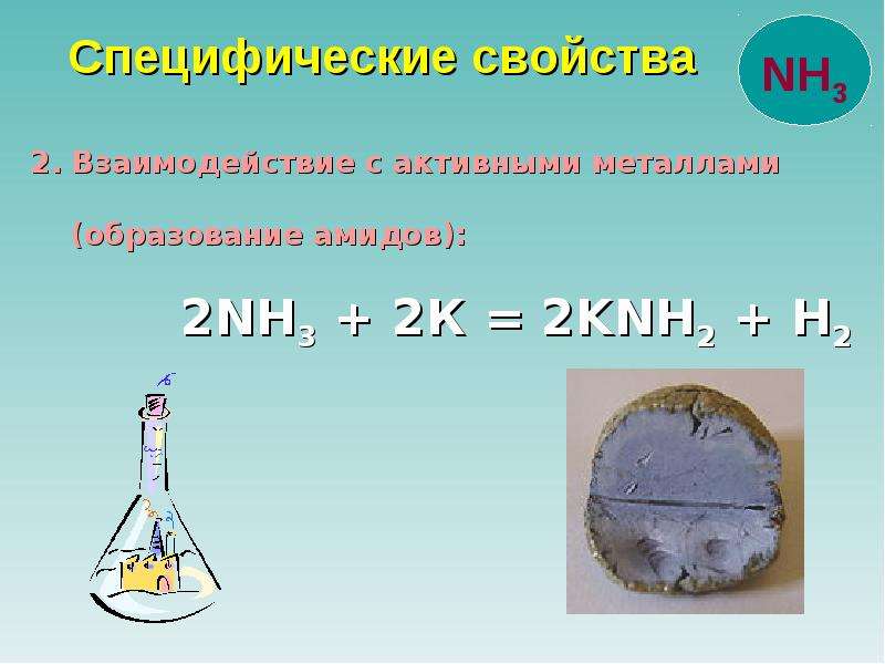 Масса аммиака nh3. Аммиак как выглядит. Взаимодействие nh3 с металлами. Амиды щелочных металлов. Nh3 с активными металлами.