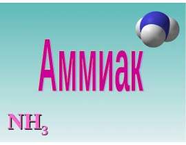 Аммиак NH3