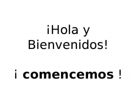 Clases de español