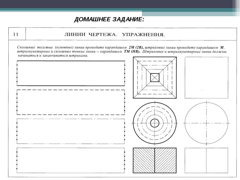 Предмет черчение тест карта 1