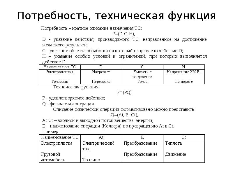 Техническая потребность