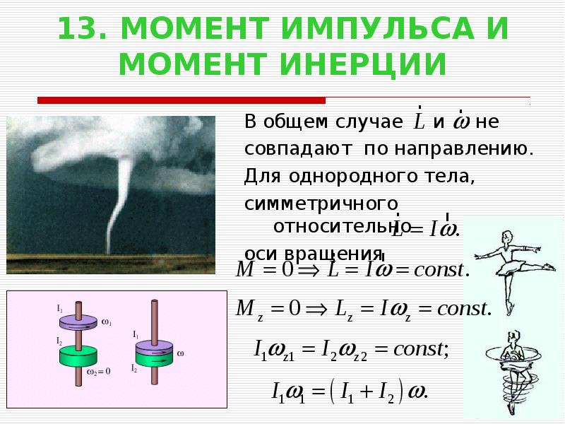 Инерция вращательного движения