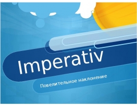 Imperativ