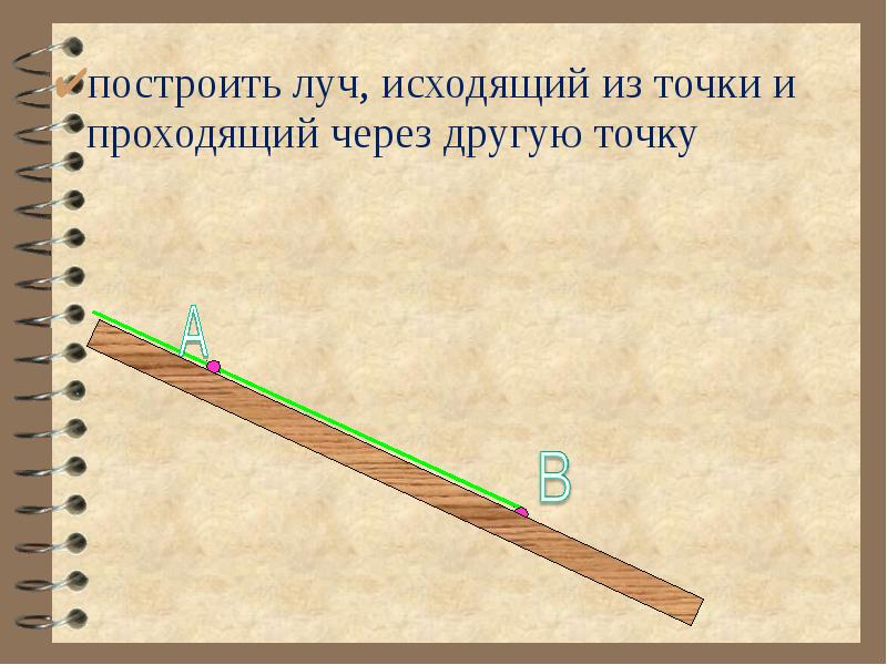 Построй лучи. Луч через точку. Луч через две точки. Задачи на построение линейкой. Построить Луч.