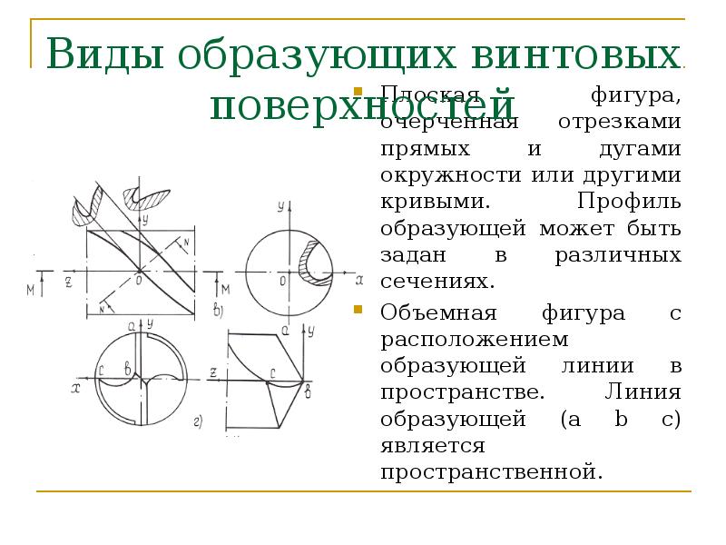 Разное сечение