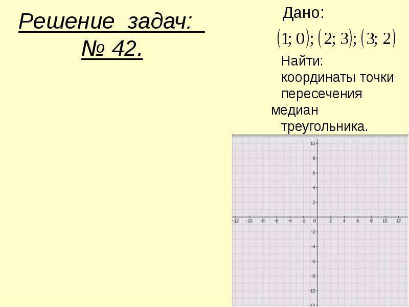 Найдите координаты точки пересечения прямых