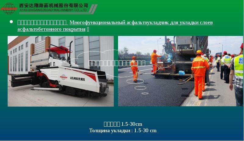 Решение одобрено торжественная церемония асфальтированные дороги. Xian Dagang Road Machinery co.