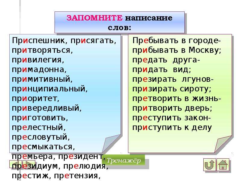 Пребывать в городе. Притворить дверь претворить в жизнь. Прибывать пребывать приступить преступить. Претворить и притворить значение. Пребывать в городе прибывать.