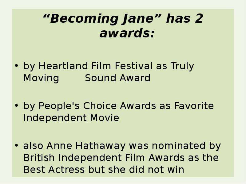 Jane has played