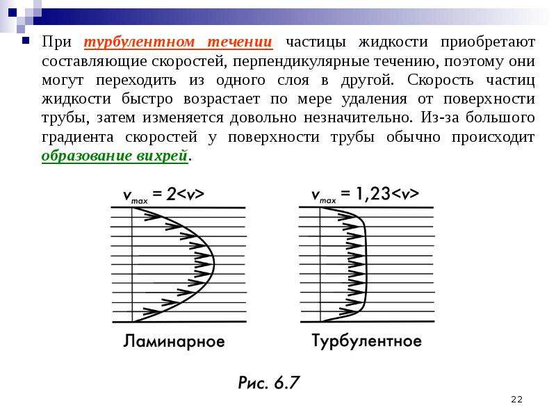 Турбулентное течение