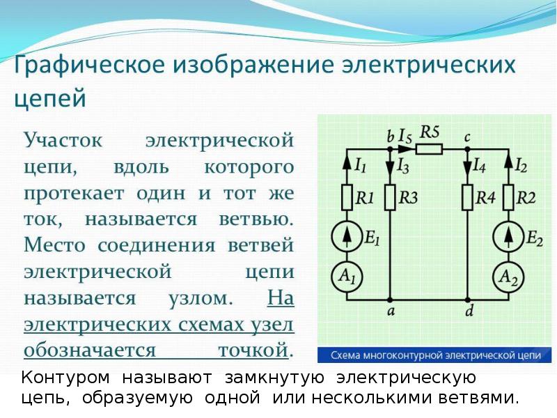 Что такое ветвь в электрической схеме