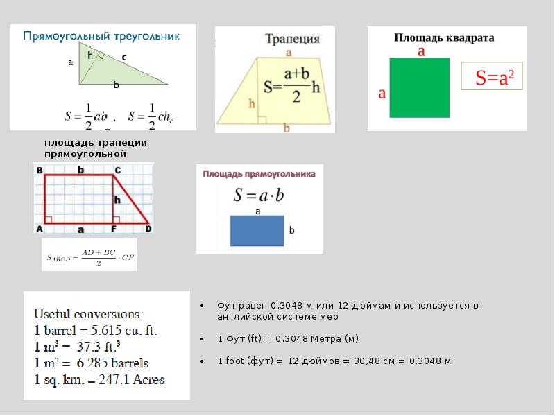 Площадь по картинке онлайн