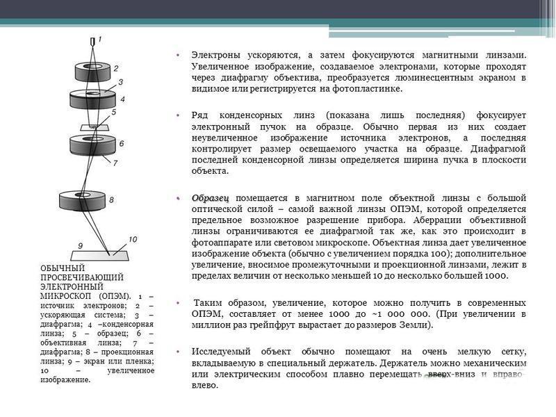 Короткофокусная линза применяемая для получения увеличенных изображений мелких предметов