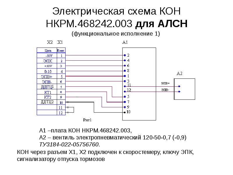 Эпк 02 схема подключения