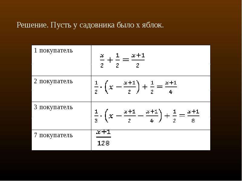 Задачи на применение прогрессий из старых учебников по математике, слайд 4