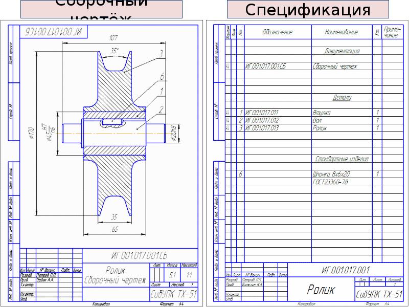 Сборочный конструкторский чертеж