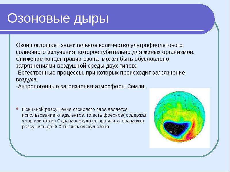 Стали 1 из причин разрушения озонового слоя. Озоновые дыры. Причины появления озоновых дыр. Загрязнение озонового слоя.