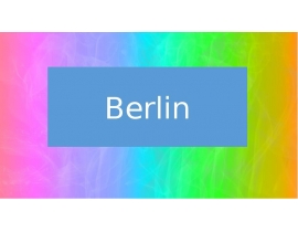 Berlin ist eine alte deutsche Stadt