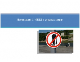 ПДД в странах мира