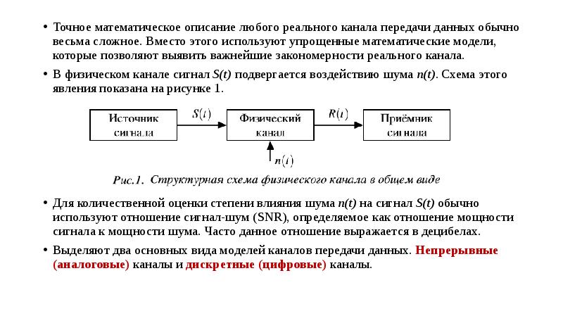 Для передачи по каналу связи сообщения