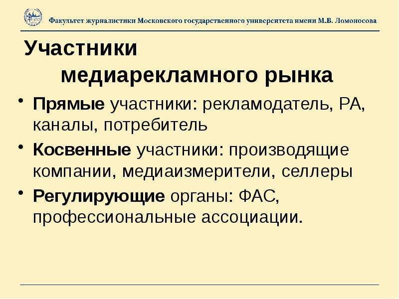 Косвенные участники. Прямые и косвенные участники рынка. Прямые участники и косвенные участники СКП. Медиаизмерители.