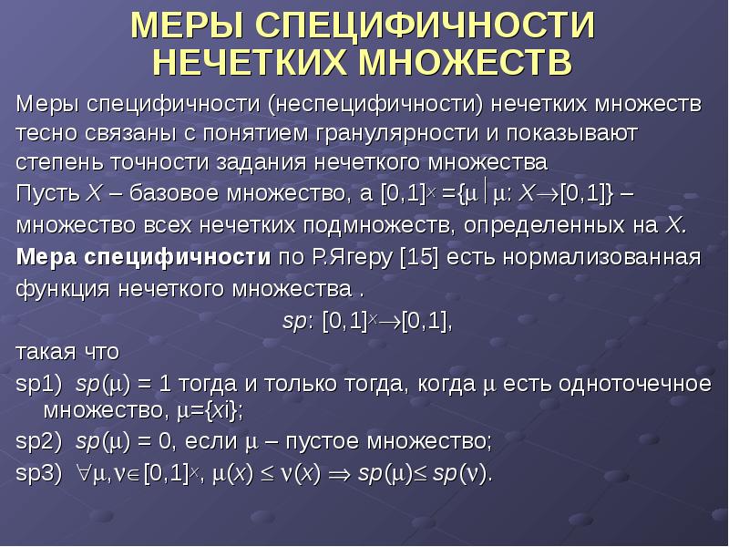 Множество меры 0