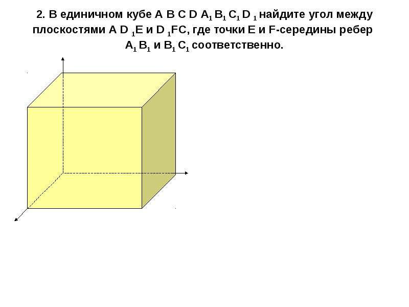 Единичный куб