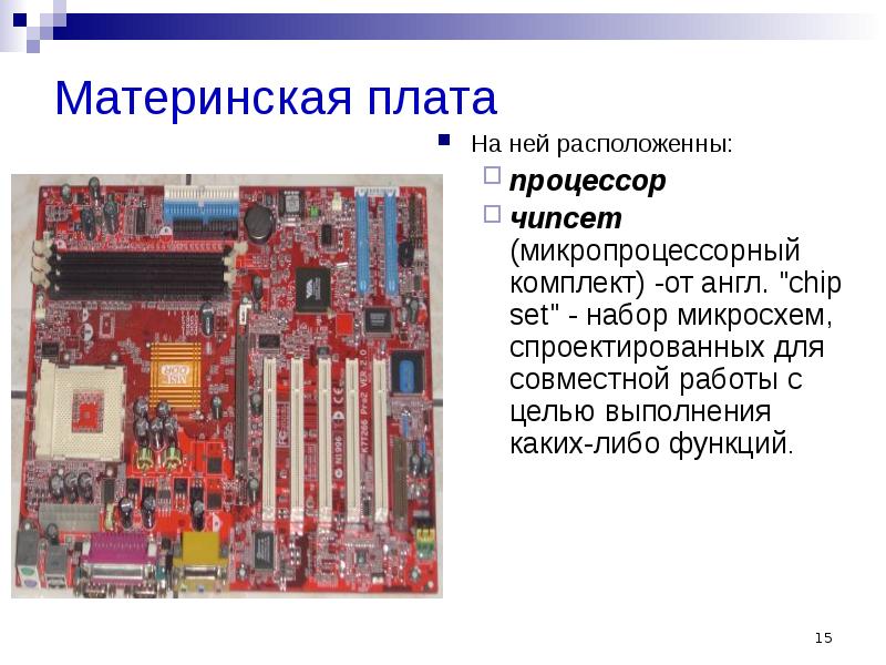 Где находится процессор. Чипсет (микропроцессорный комплект). Функции микропроцессорного комплекта (чипсета). Где находится процессор в компьютере.