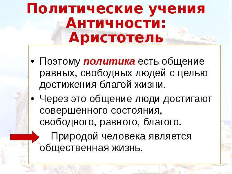 Политические учения