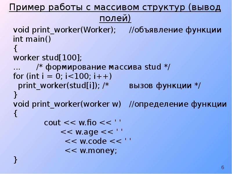 Сложные типы данных. Составные типы данных. Структура массива Post. Составной Тип данных для описания еды.