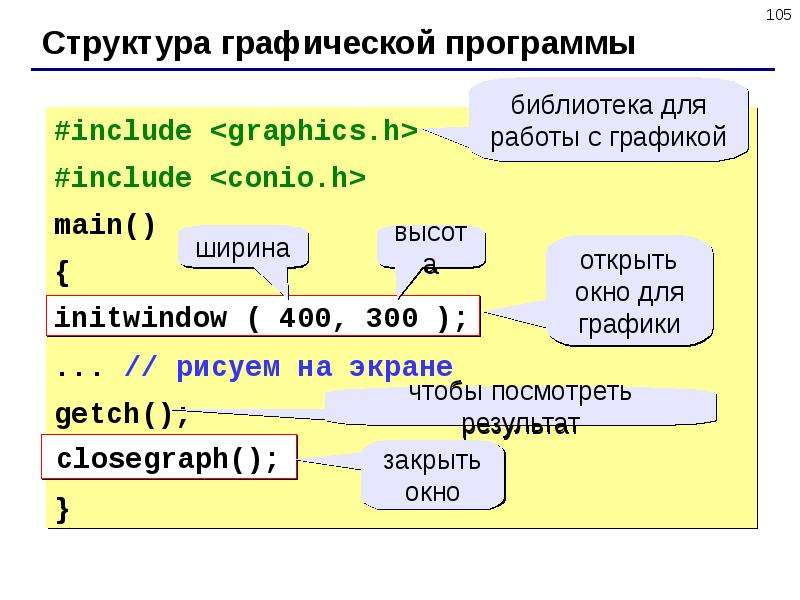 Проект на языке программирования