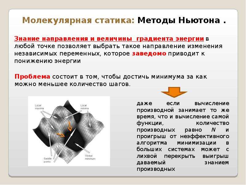 Метод молекулярной статики. Методы статики. Статичная методика. Статический метод.