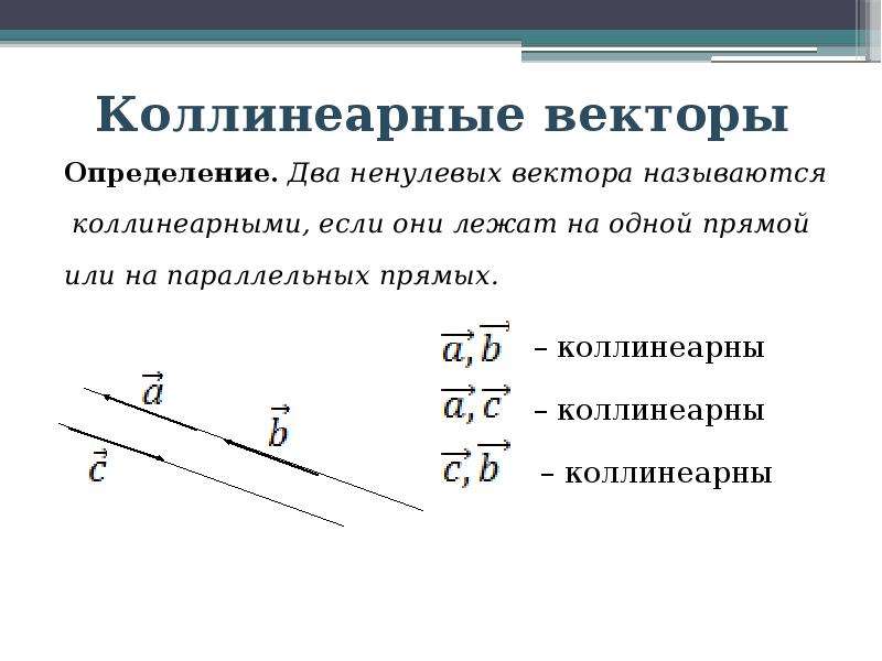 Вектор презентация 8 класс