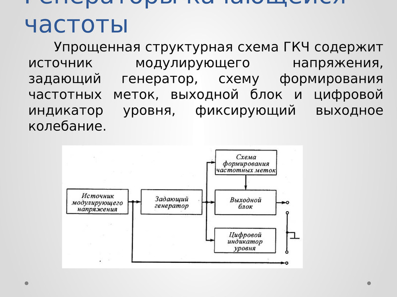 Структурная схема цифрового измерительного прибора