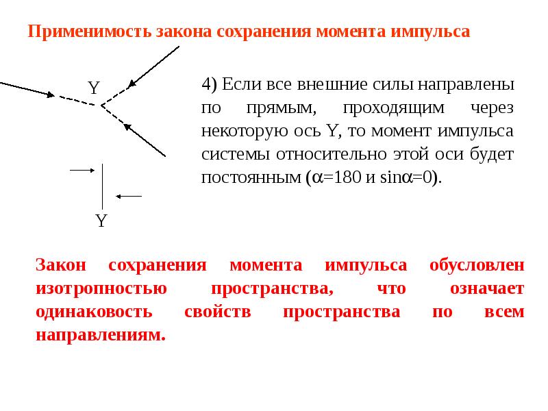 Горизонтальная проекция импульса. Закон сохранения момента импульса твердого тела относительно оси.. Вывод закона сохранения моментов импульсов из уравнения моментов. Закону сохранения момента импульса в замкнутой системе. Закон сохранения момента импульса кратко и понятно.