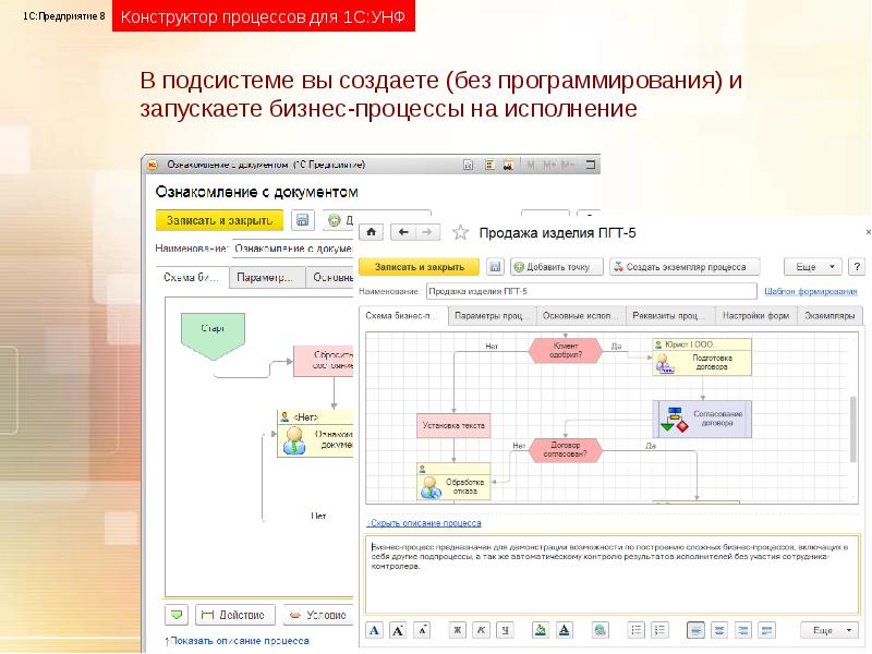 Проекты в унф