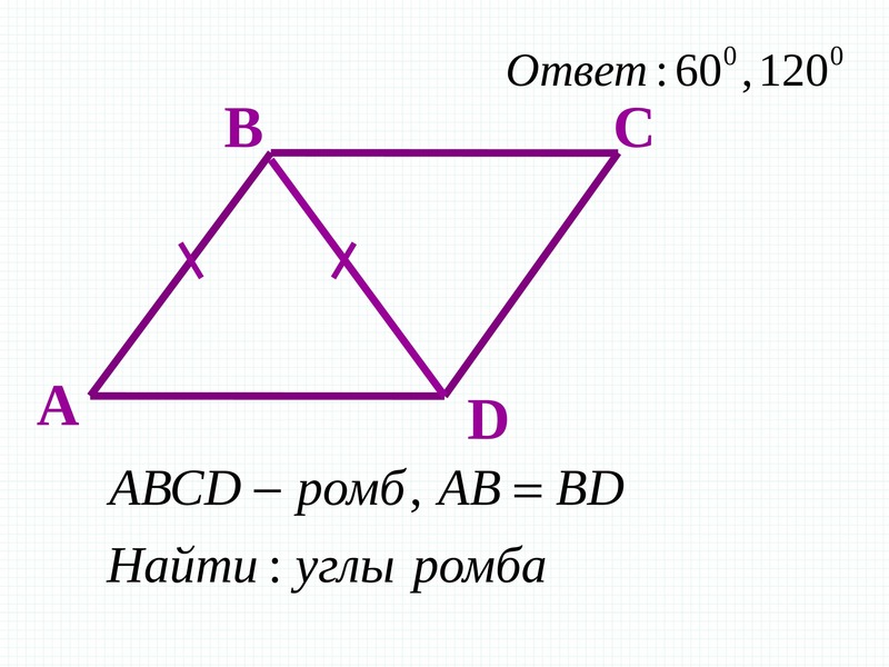 Геометрия 8 класс атанасян ромб. Ромбы для презентации. Угол 60 60 25 ромб.