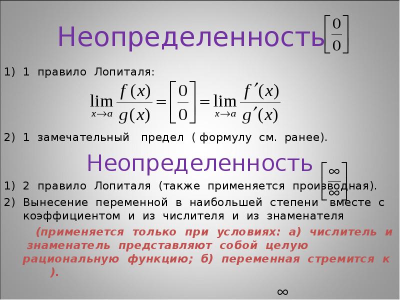 Неопределенности пределов. Лопиталя Бернулли. Правило Лопиталя Бернулли. Бернулли Лопиталь. Метод Лопиталя для пределов.