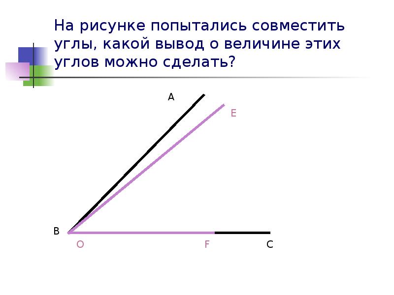 Установи какой из углов на рисунке будет являться углом отражения