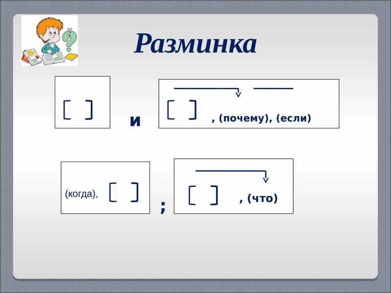 Выбрать схему сложного предложения 1 2 3