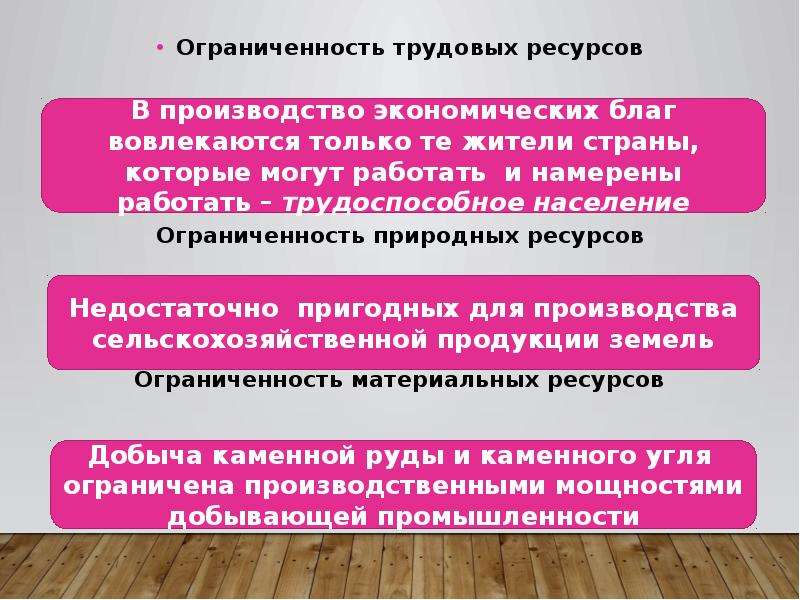 Общество вынуждено компенсировать ограниченность природных ресурсов