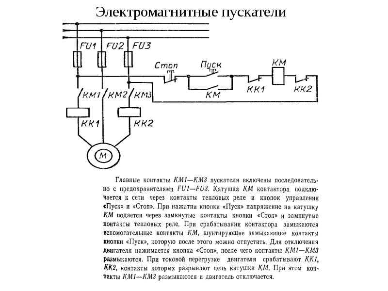 Условное обозначение магнитного пускателя. Пускатель электромагнитный 380в схема подключения. Пускатель электронный ПЭ-001 схема. Обозначение магнитного пускателя на электрической схеме.