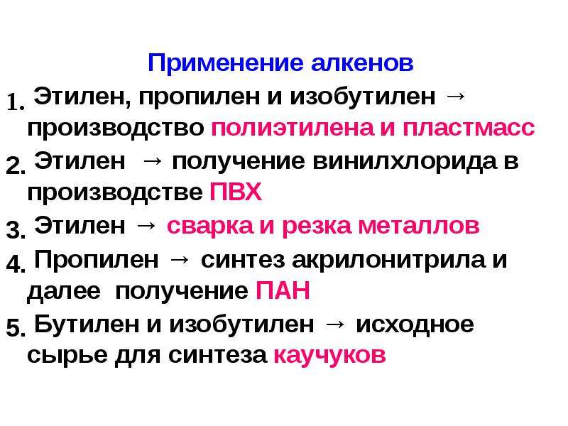 Непредельные углеводороды алкены. Применение непредельных углеводородов. Алкены область применения. Применение алкенов. Обоасти применения алкинов.