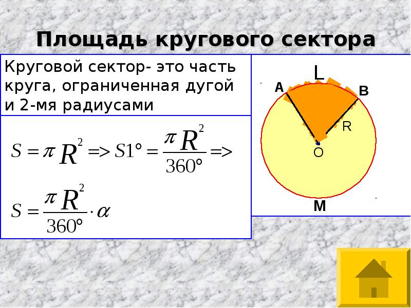 Площадь в градусах. Формула нахождения площади сектора. Выведите формулу для вычисления площади кругового сектора. Формула нахождения площади кругового сектора. Радиус кругового сектора формула.