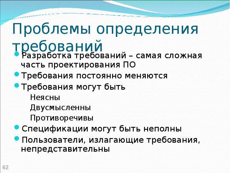 Выявление проблемы проекта