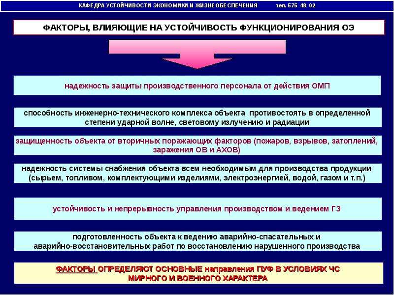 Принципы устойчивости объектов экономики презентация